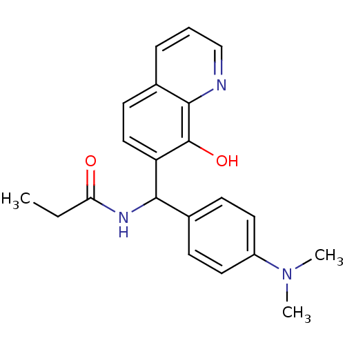 Chemical structure of BindingDB Monomer ID 50447134