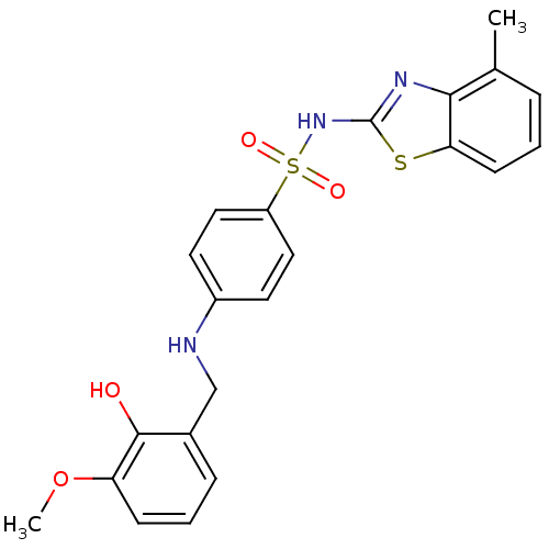 Chemical structure of BindingDB Monomer ID 50447184