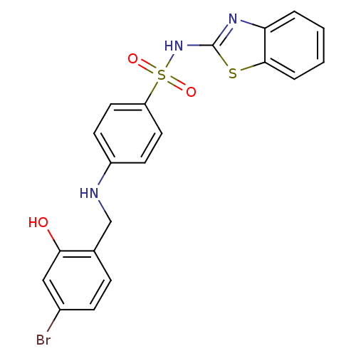 Chemical structure of BindingDB Monomer ID 50447189