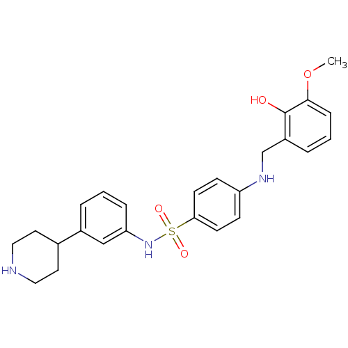 Chemical structure of BindingDB Monomer ID 50447199