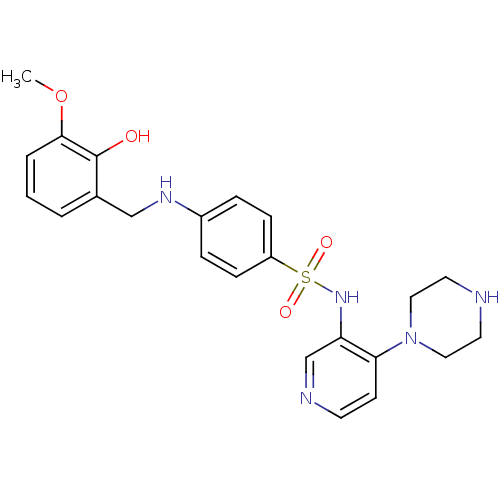 Chemical structure of BindingDB Monomer ID 50447208
