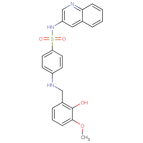 Chemical structure of BindingDB Monomer ID 50447216