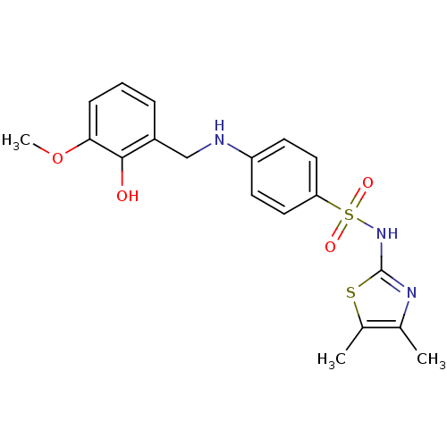 Chemical structure of BindingDB Monomer ID 50447218