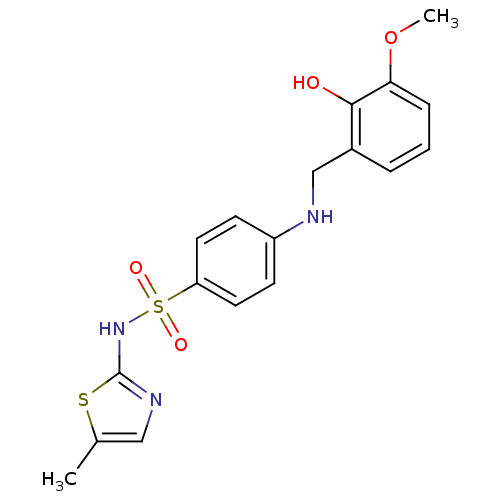 Chemical structure of BindingDB Monomer ID 50447219