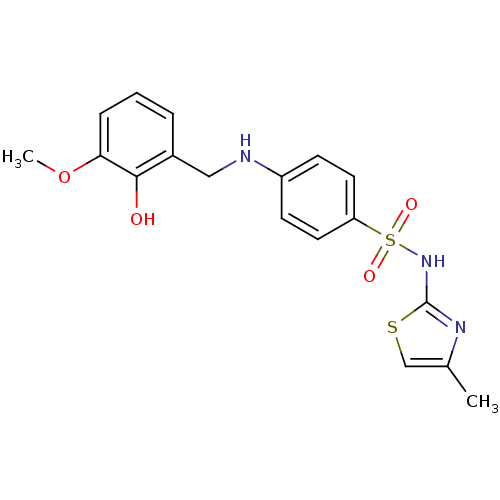 Chemical structure of BindingDB Monomer ID 50447220