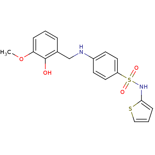 Chemical structure of BindingDB Monomer ID 50447221