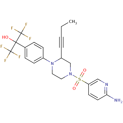 Chemical structure of BindingDB Monomer ID 50447264