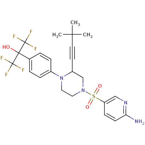 Chemical structure of BindingDB Monomer ID 50447277