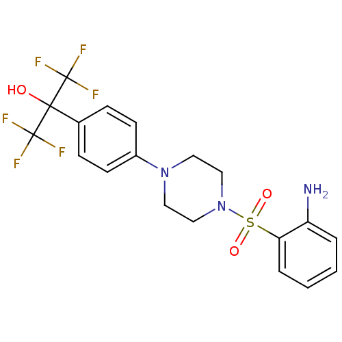 Chemical structure of BindingDB Monomer ID 50447281