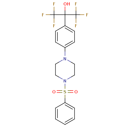 Chemical structure of BindingDB Monomer ID 50447284