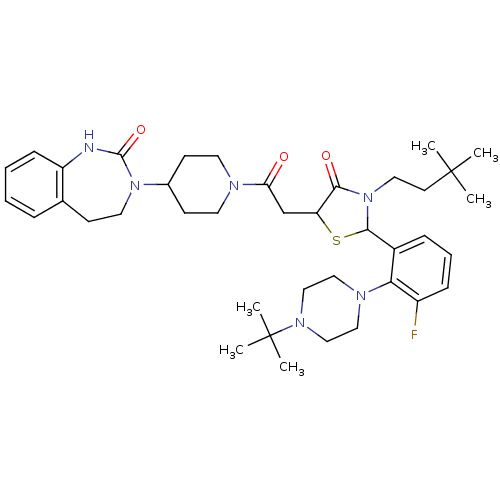 Chemical structure of BindingDB Monomer ID 50447326