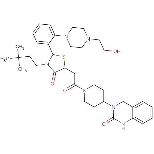 Chemical structure of BindingDB Monomer ID 50447338