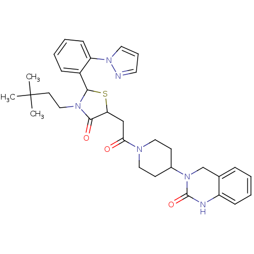 Chemical structure of BindingDB Monomer ID 50447342