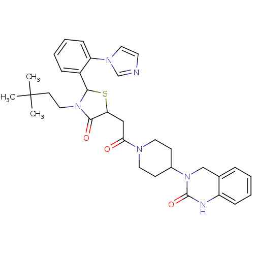 Chemical structure of BindingDB Monomer ID 50447343