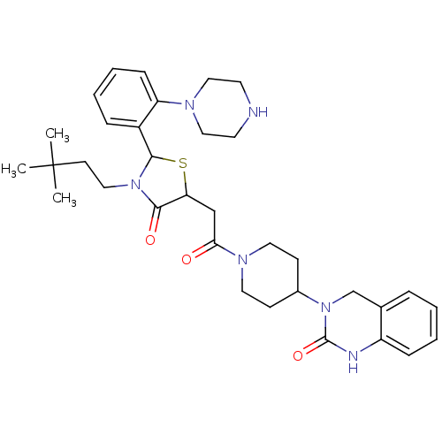 Chemical structure of BindingDB Monomer ID 50447347