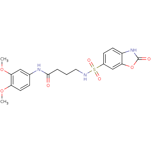 Chemical structure of BindingDB Monomer ID 50447415