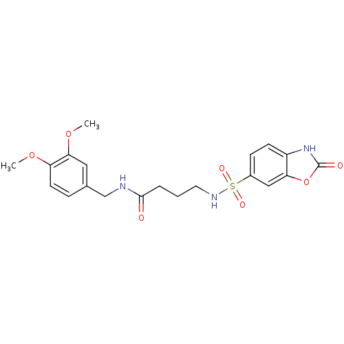 Chemical structure of BindingDB Monomer ID 50447418