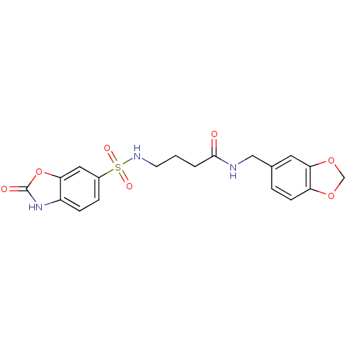 Chemical structure of BindingDB Monomer ID 50447419