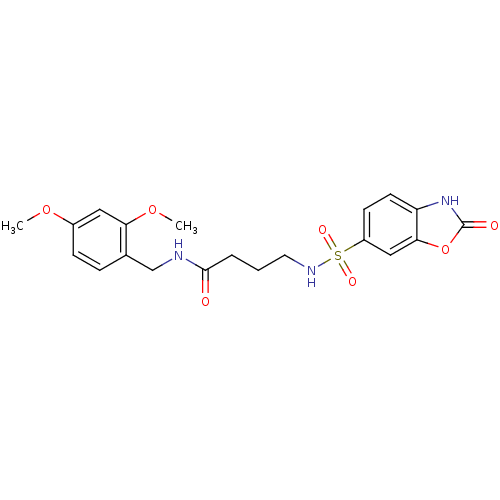 Chemical structure of BindingDB Monomer ID 50447420