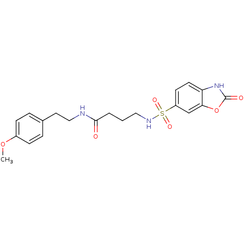 Chemical structure of BindingDB Monomer ID 50447423