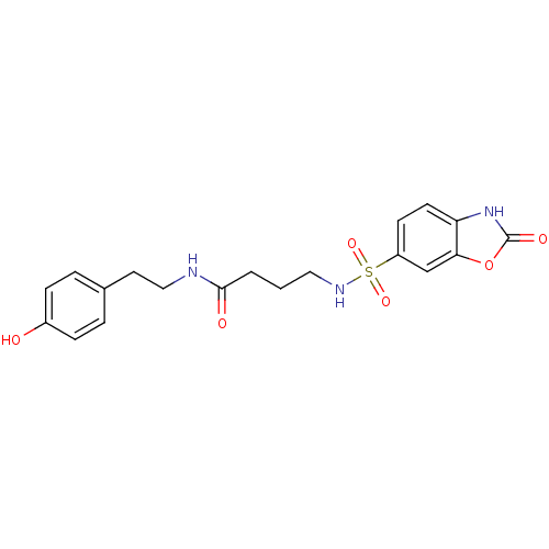 Chemical structure of BindingDB Monomer ID 50447424