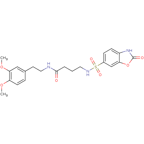 Chemical structure of BindingDB Monomer ID 50447426