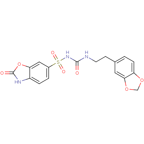Chemical structure of BindingDB Monomer ID 50447427