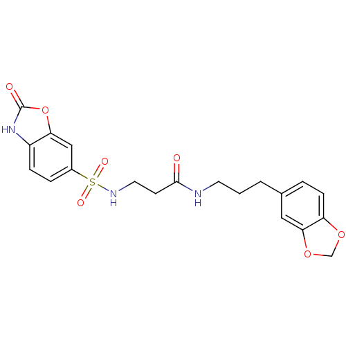 Chemical structure of BindingDB Monomer ID 50447442