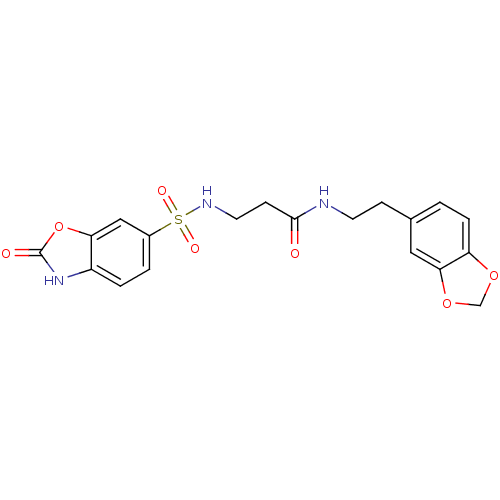 Chemical structure of BindingDB Monomer ID 50447443
