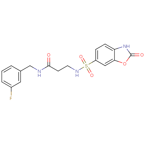 Chemical structure of BindingDB Monomer ID 50447444