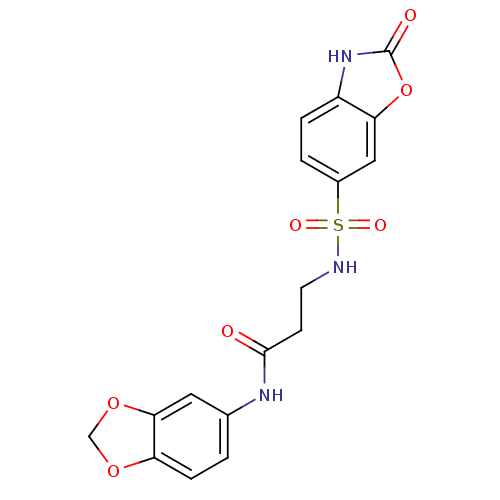 Chemical structure of BindingDB Monomer ID 50447445