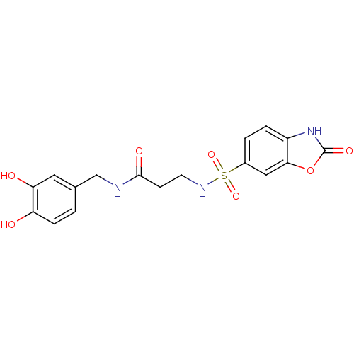 Chemical structure of BindingDB Monomer ID 50447446