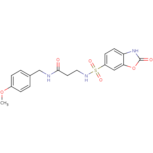 Chemical structure of BindingDB Monomer ID 50447448
