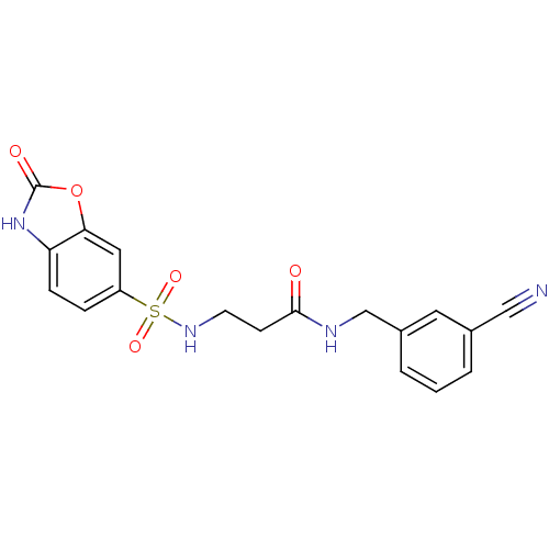 Chemical structure of BindingDB Monomer ID 50447449