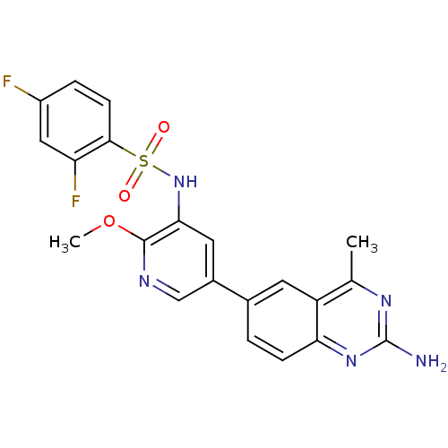 Chemical structure of BindingDB Monomer ID 50447618