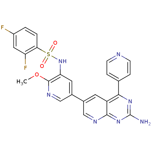 Chemical structure of BindingDB Monomer ID 50447619