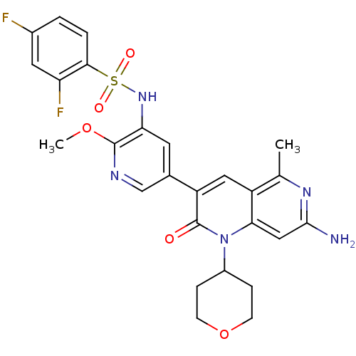 Chemical structure of BindingDB Monomer ID 50447624