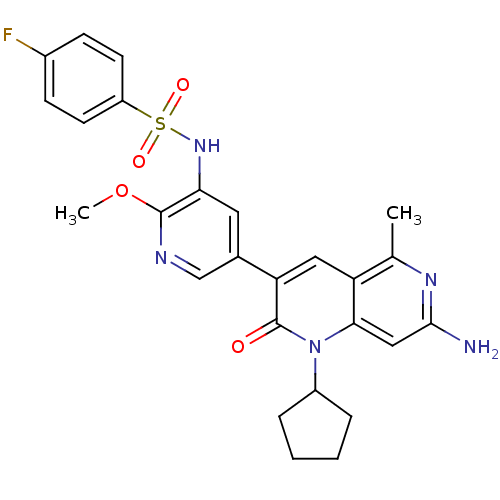 Chemical structure of BindingDB Monomer ID 50447628