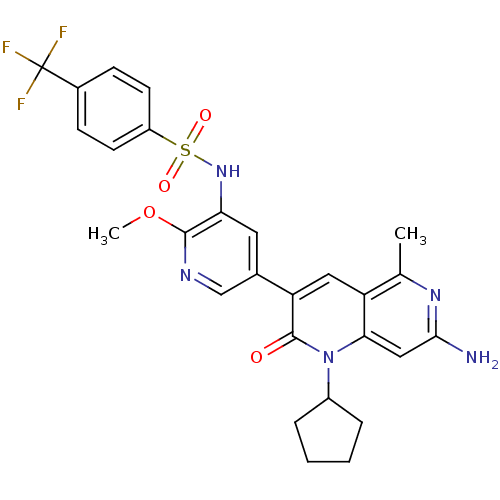 Chemical structure of BindingDB Monomer ID 50447629