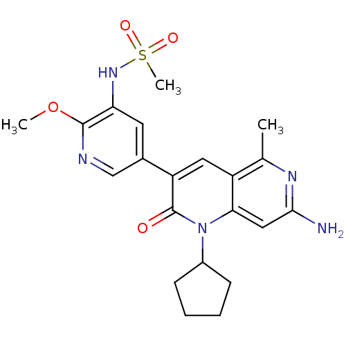 Chemical structure of BindingDB Monomer ID 50447634