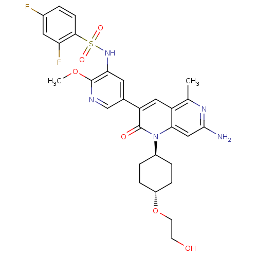 Chemical structure of BindingDB Monomer ID 50447635