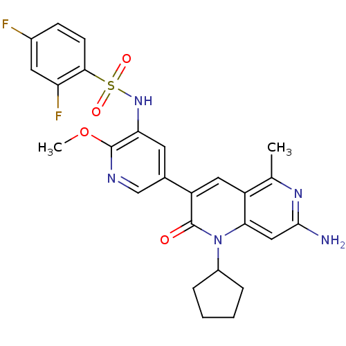 Chemical structure of BindingDB Monomer ID 50447636