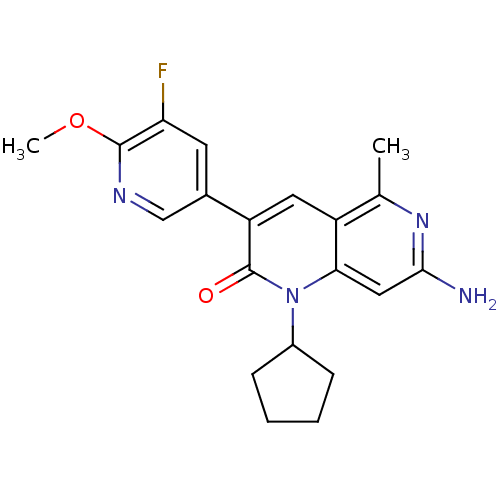 Chemical structure of BindingDB Monomer ID 50447641