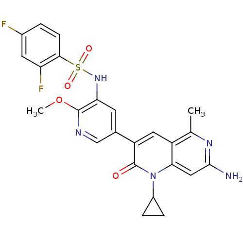Chemical structure of BindingDB Monomer ID 50447645