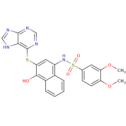 Chemical structure of BindingDB Monomer ID 50447756