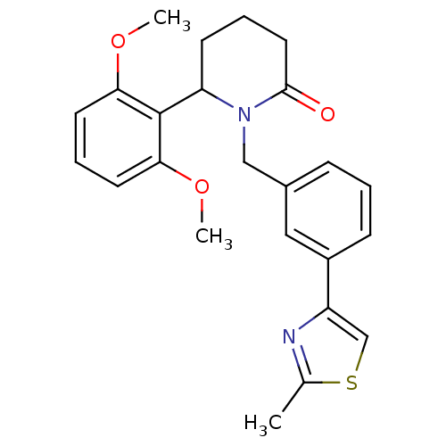 Chemical structure of BindingDB Monomer ID 50447810