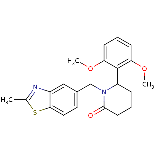 Chemical structure of BindingDB Monomer ID 50447815
