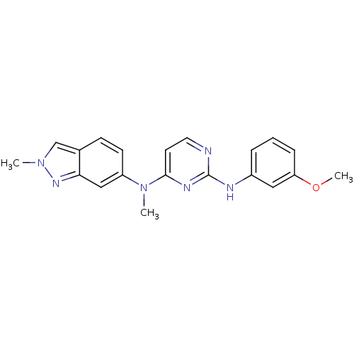 Chemical structure of BindingDB Monomer ID 50447822