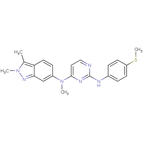 Chemical structure of BindingDB Monomer ID 50447826