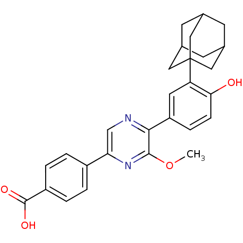 Chemical structure of BindingDB Monomer ID 50447834